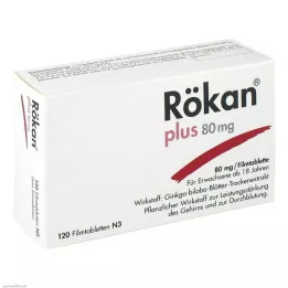 RÖKAN Plus 80 mg apvalkotās tabletes, 120 gab