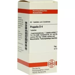 PROPOLIS D 4 tabletes, 80 gab