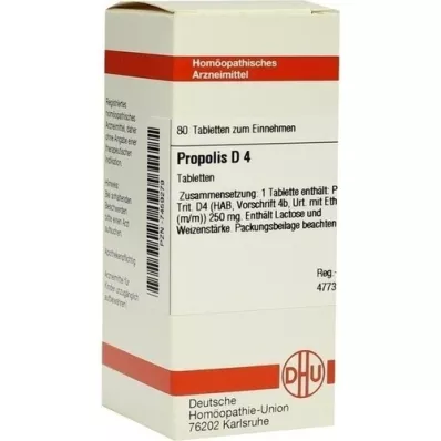PROPOLIS D 4 tabletes, 80 gab PROPOLIS D 4 tabletes, 80 gab