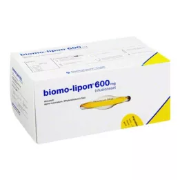 BIOMO-lipon 600 mg infūzijas komplekta ampulas, 5 gab