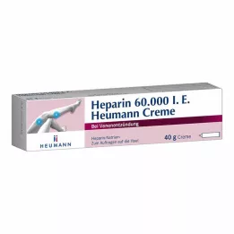 HEPARIN 60 000 Heumann krēms, 40 g