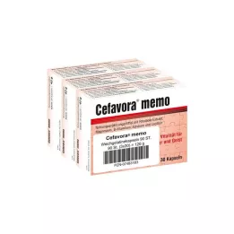 CEFAVORA memo mīkstās želatīna kapsulas, 90 gab