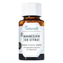 Naturafit Magnesium 130 Citr kapsulas, 60 gab