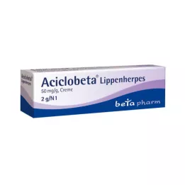 ACICLOBETA Krēms pret saaukstēšanos, 2 g