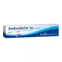 AMBROBETA 30 putojošās tabletes, 20 gab