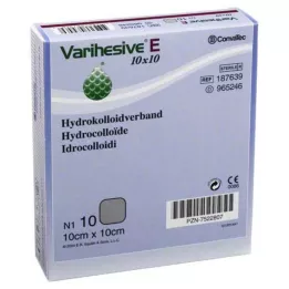 VARIHESIVE E 10x10 cm HKV hidroaktīvs, 10 gab