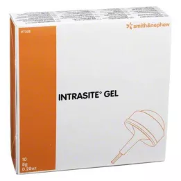 INTRASITE Gēls hidrogēla brūču tīrīšanas līdzeklis, 10x8 g