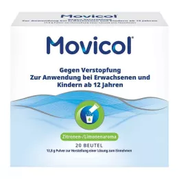 MOVICOL Pulvera paciņas iekšķīgai lietošanai, 20 gab