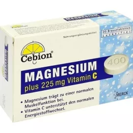 CEBION Plus Magnesium 400 putojošās tabletes, 20 gab