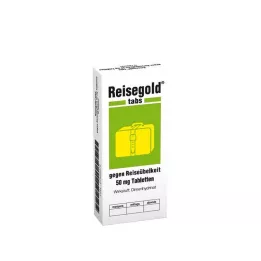 REISEGOLD Tabletes pret ceļojumu slimību, 10 gab