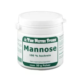 MANNOSE 100% tīrs pulveris, 50 g