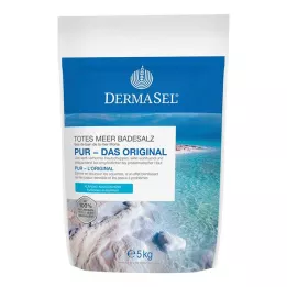 DERMASEL Nāves jūras vannas sāls tīrs, 5 kg