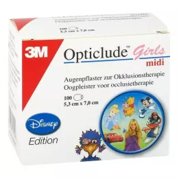 OPTICLUDE 3M Disney meitenēm midi 2538MDPG-100, 100 gab