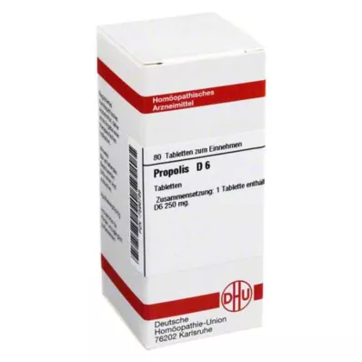 PROPOLIS D 6 tabletes, 80 gab