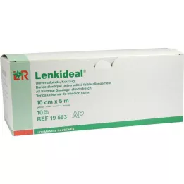LENKIDEAL Ideālsb.10 cmx5 m balts bez pārsēja, brīvs, 10 gab