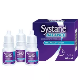 SYSTANE BALANCE Eļļojoši pilieni acīm, 3X10 ml