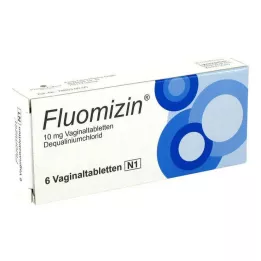 FLUOMIZIN 10 mg maksts tabletes, 6 gab