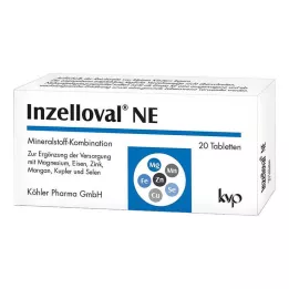 INZELLOVAL NE Apvalkotās tabletes, 20 gab