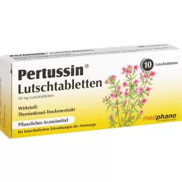 PERTUSSIN Pastilas, 10 gab