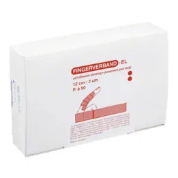 Pirkstu pārsējs 2x12 cm elastīgs, 50 gab