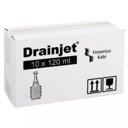FREKA DRAINJET Sāls šķīdums 0,9% ISO, 10X120 ml