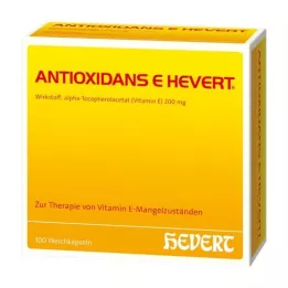 ANTIOXIDANS E Hevert mīkstās kapsulas, 100 gab