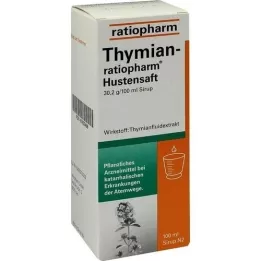 THYMIAN-RATIOPHARM Klepus sīrups, 100 ml