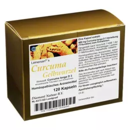 CURCUMA GELBWURZEL Kapsulas, 120 gab