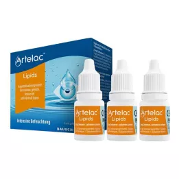 ARTELAC Lipīdi MD Acu želeja, 3X10 g