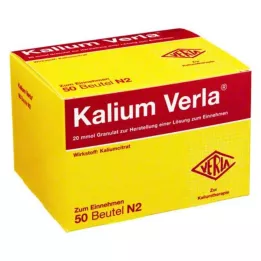 KALIUM VERLA Granulu maisiņš, 50 gab