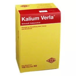 KALIUM VERLA Granulu maisiņš, 100 gab