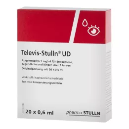 TELEVIS Stulln UD Acu pilieni, 20X0,6 ml