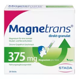 MAGNETRANS tiešās 375 mg granulas, 20 gab