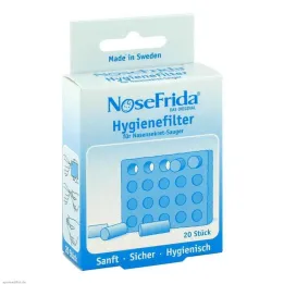 Deguna sekrēta aspiratora higiēnas filtrs Nosefrida, 20 gab