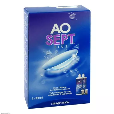 AOSEPT plus šķīdums, 2X360 ml AOSEPT plus šķīdums, 2X360 ml
