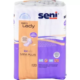 SENI Sieviešu nesaturēšanas paliktnis mini plus, 20 gab