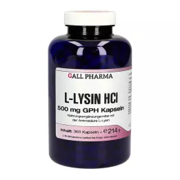 L-LYSIN 500 mg GPH kapsulas, 360 gab