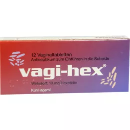 VAGI HEX Maksts tabletes, 12 gab