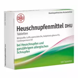 HEUSCHNUPFENMITTEL DHU Tabletes, 100 gab