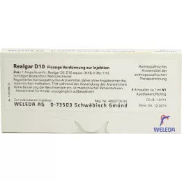 REALGAR D 10 ampulas, 8X1 ml