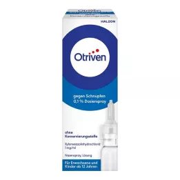 OTRIVEN 0,1% dozējams aerosols bez konservantiem, 10 ml