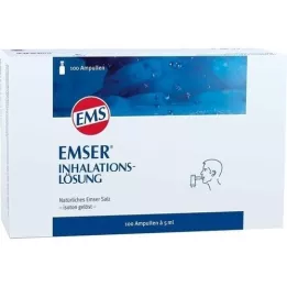EMSER Inhalācijas šķīdums, 100 gab