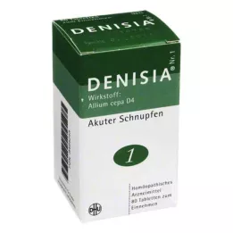 DENISIA 1 saaukstēšanās tablete, 80 gab