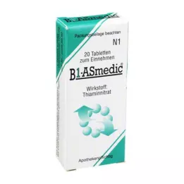 B1 ASMEDIC tabletes, 20 gab