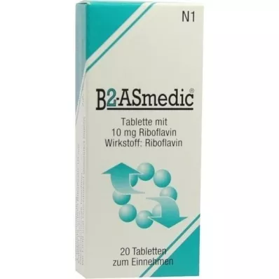B2 ASmedic tabletes, 20 gab B2 ASmedic tabletes, 20 gab