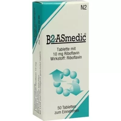 B2 ASmedic tabletes, 50 gab B2 ASmedic tabletes, 50 gab