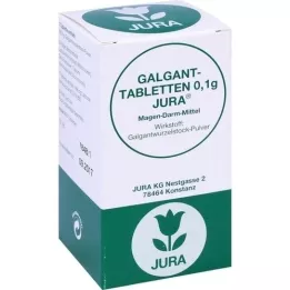 GALGANTTABLETTEN 0,1 g Jura, 600 gab