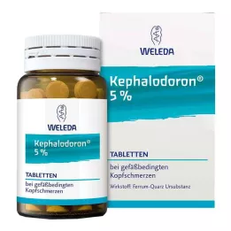 KEPHALODORON 5% tabletes, 100 gab