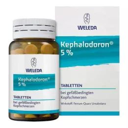 KEPHALODORON 5% tabletes, 250 gab