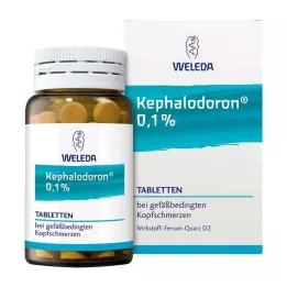 KEPHALODORON 0,1% tabletes, 100 gab